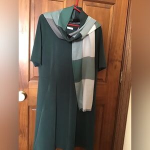 J Jill dress with scarf